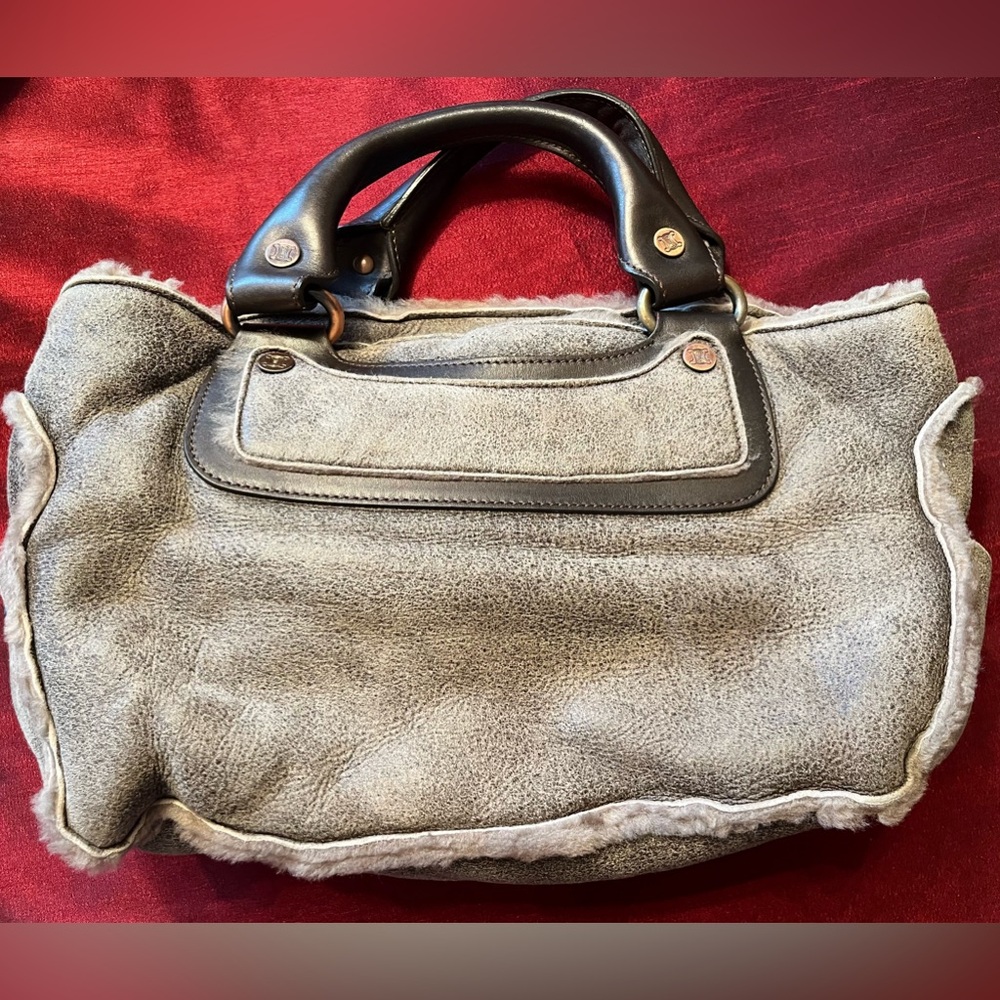 Céline Shearling Boogie Bag